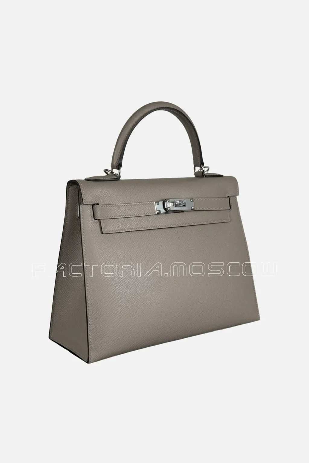 Hermès Kelly Sellier 28 Epsom Colour Gris Asphalt PHW