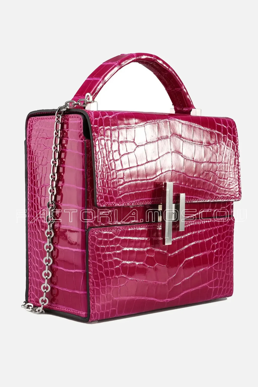 Hermes Cinhetic Alligator lisse Rose Scheherazade PHW
