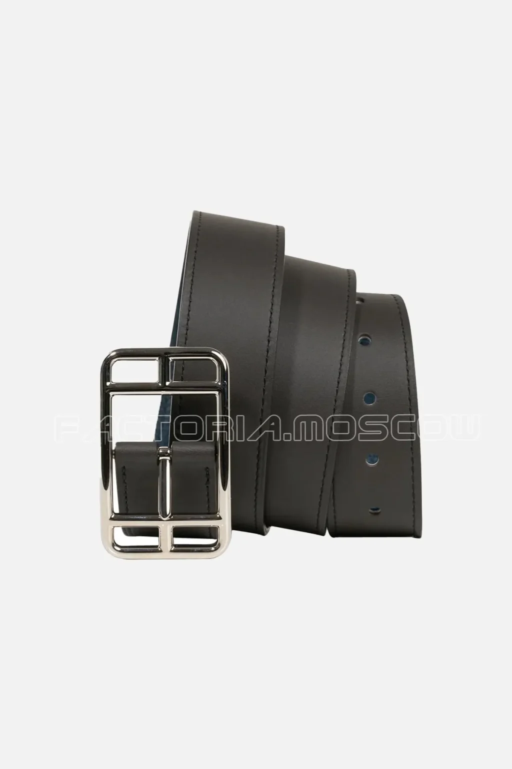 Hermes Belt Cape Cod Reversible 32mm Brown/Blue de Prusse
