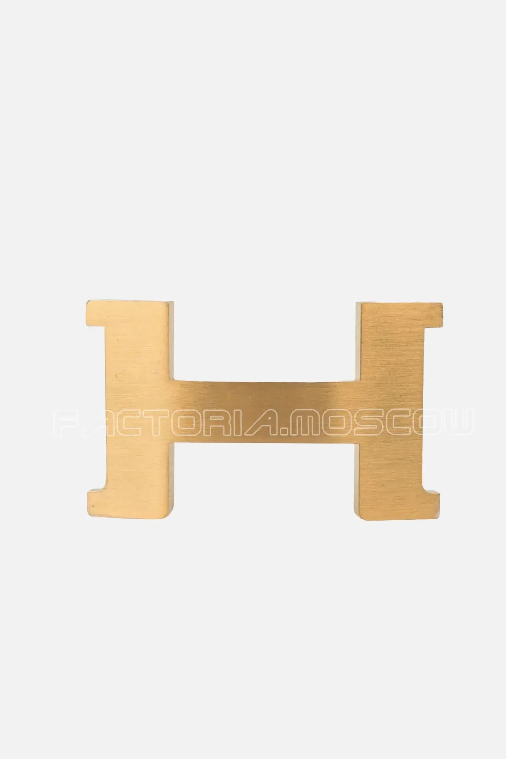 Hermes Belt H Constance 42mm Etain / Black Brushed Gold Buckle