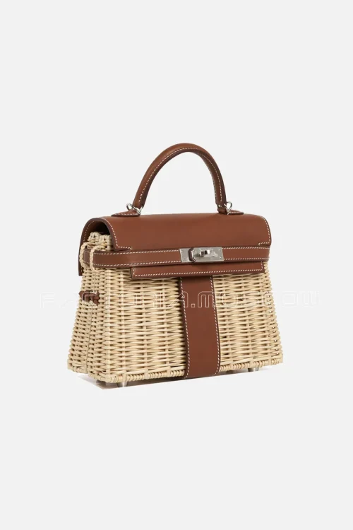 Hermes Kelly Mini Picnic 20 Barenia Colour GHW PHW