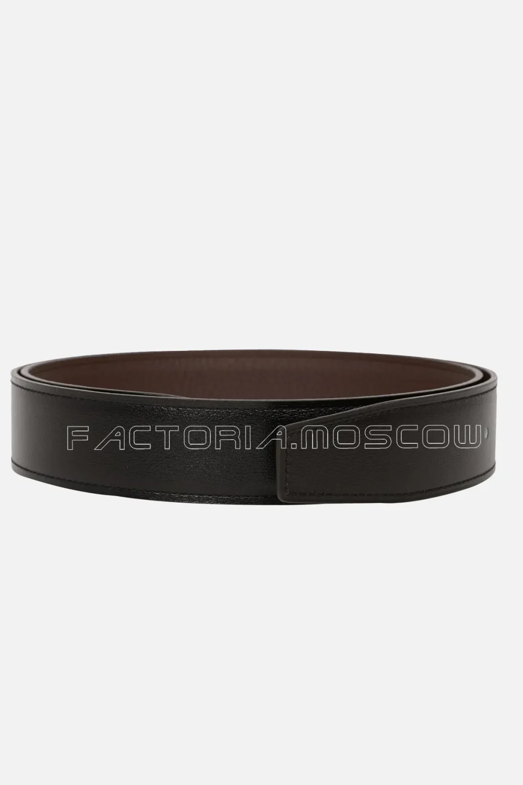 Hermès 32mm Reversible Black/Chocolate Constance H Belt 85 Palladium Buckle