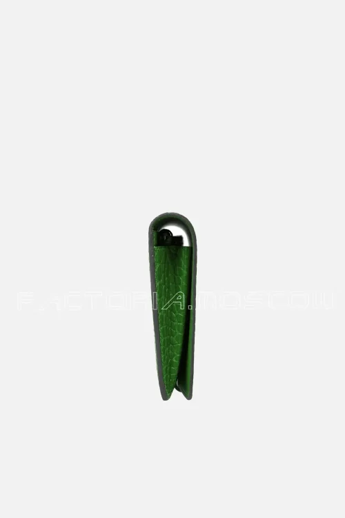 Hermes Dogon Duo Wallet Alligator matte Cactus Hardware Phw
