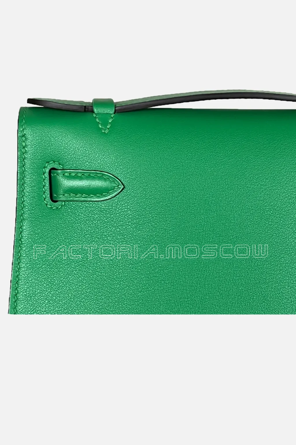 Hermes Kelly Pouchette Swift Colour Bamboo PHW