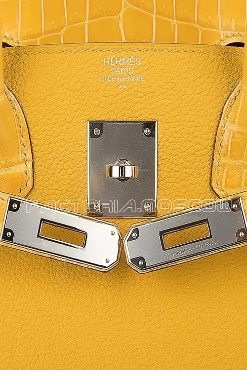 Hermes Birkin 30 Touch Colour Jaune Ambre PHW