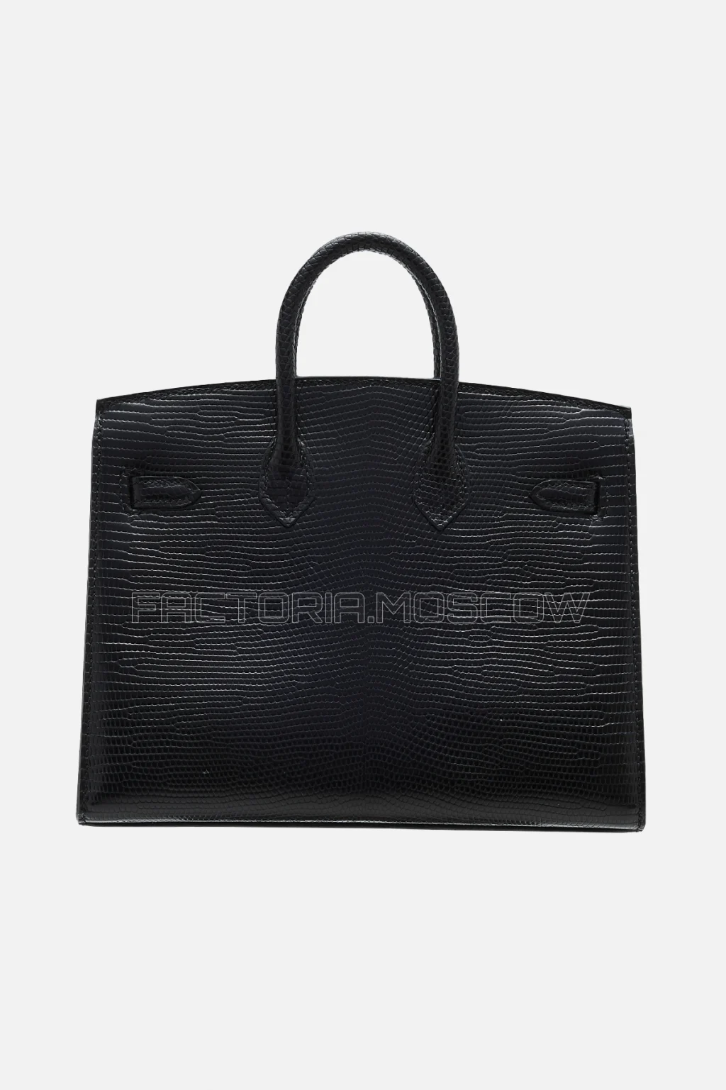 Hermès Birkin Sellier 25 Shiny Black Niloticus Lizard GHW