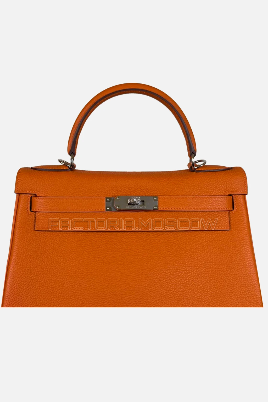 Hermes Kelly Retourne 28 Togo Colour Orange Hardware PHW