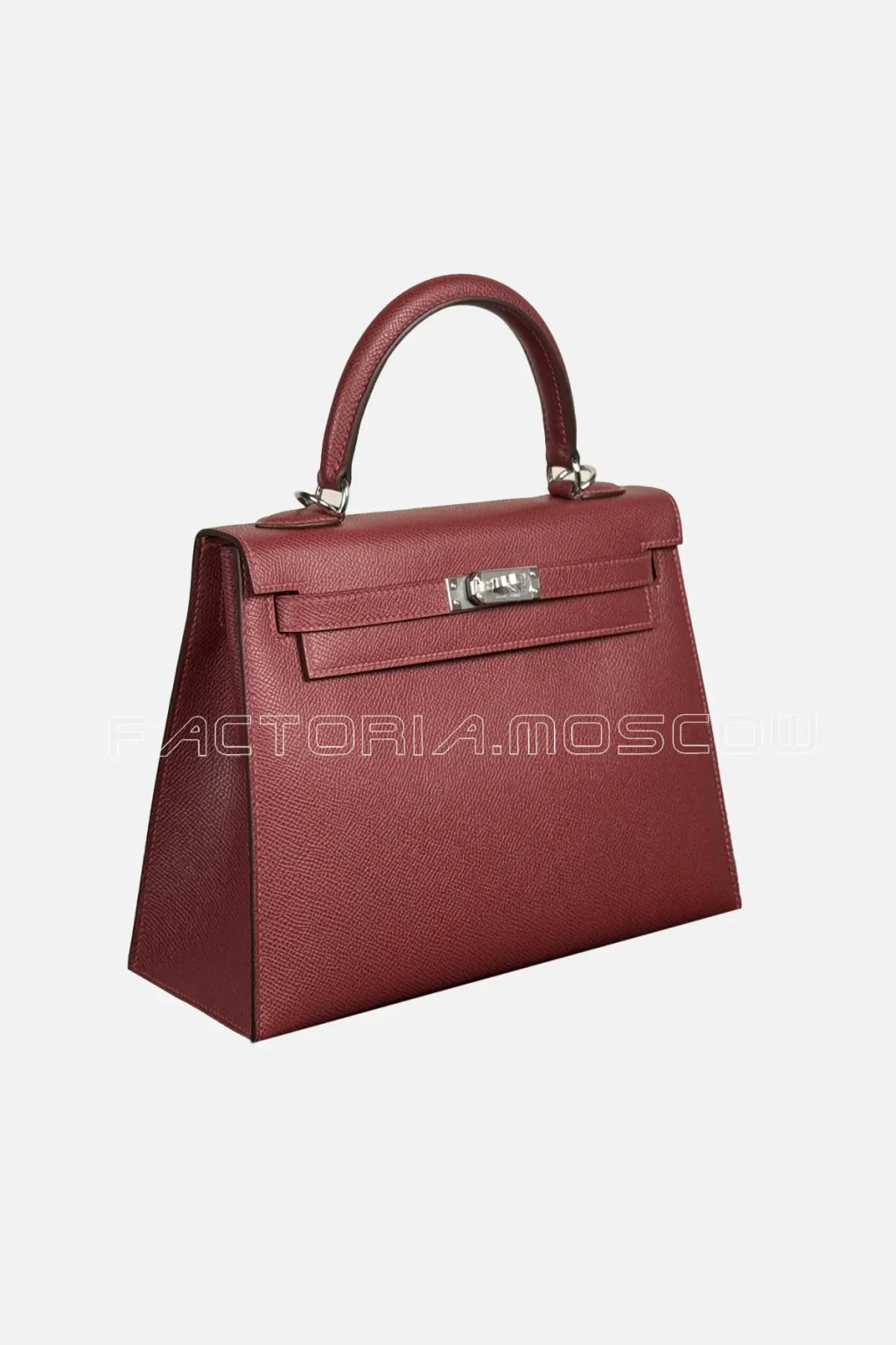 Hermes Kelly Sellier 25 Epsom Colour Rouge H PHW