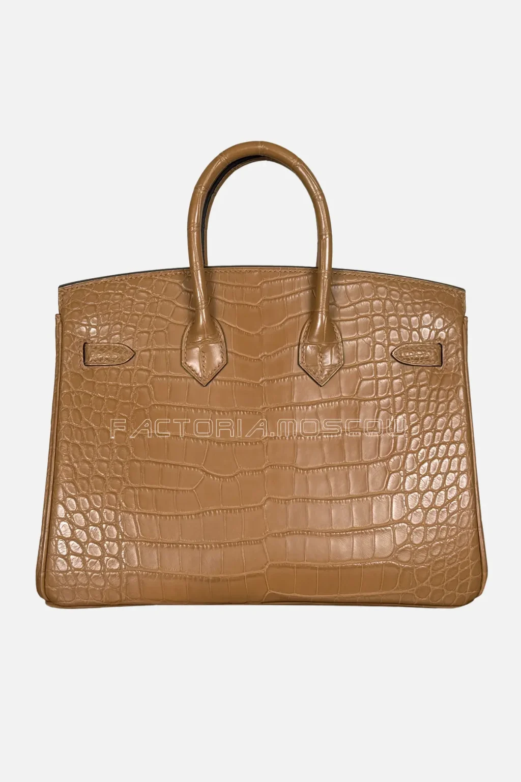 Hermès Birkin 25 Alligator Matte Colour Chai Hardware PHW