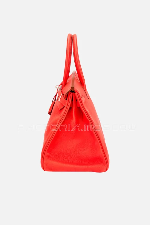 Hermes Birkin 35 Clemence Colour Rose Jaipur PHW