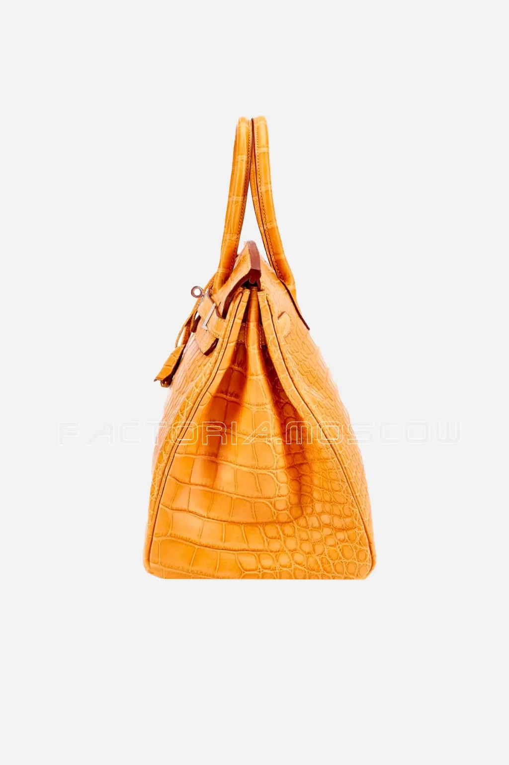 Hermès Birkin 35 Matte Alligator Colour Paille PHW