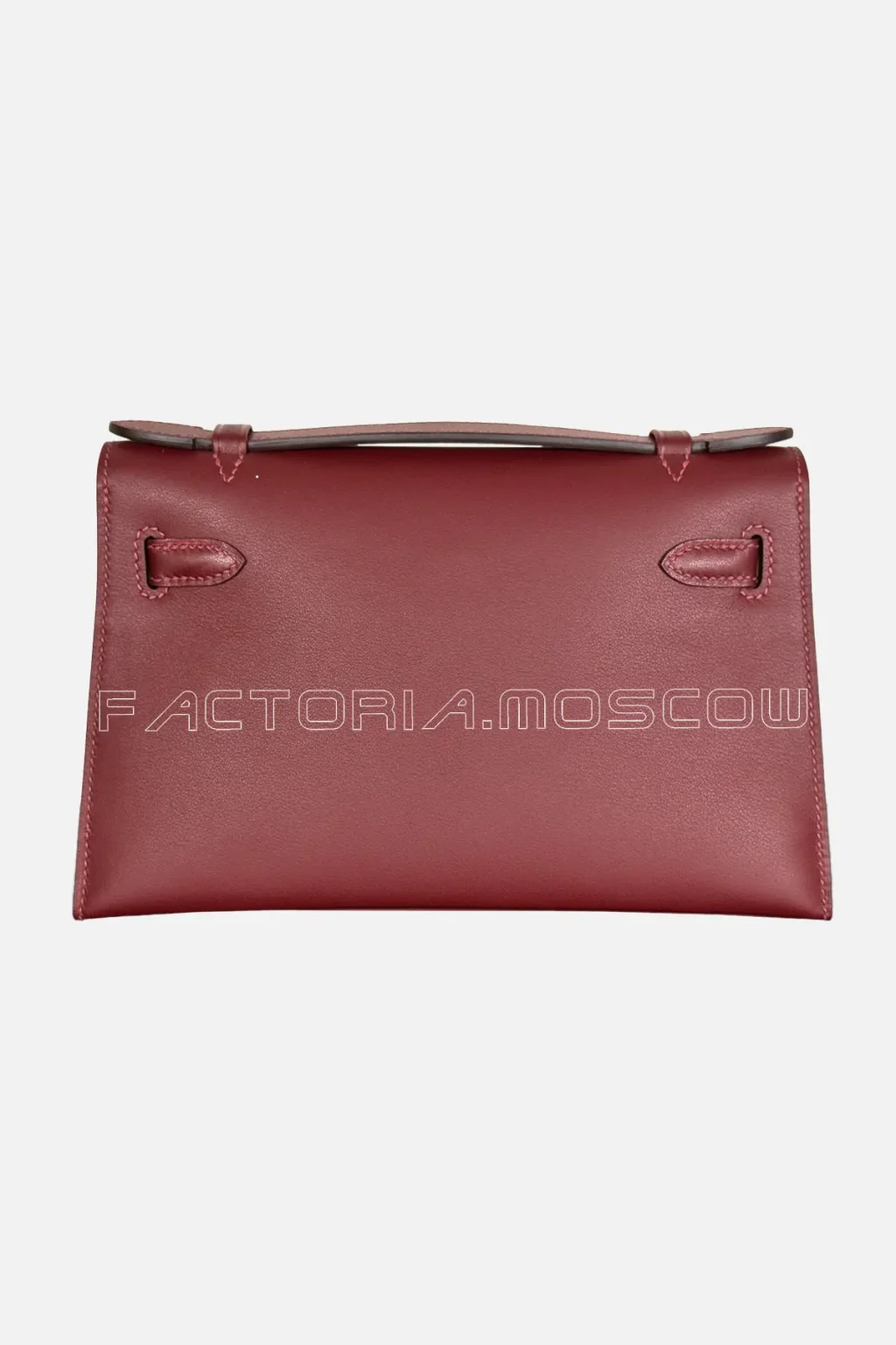 Hermes Kelly Pochette Swift Colour Rouge H Hardware Rghw