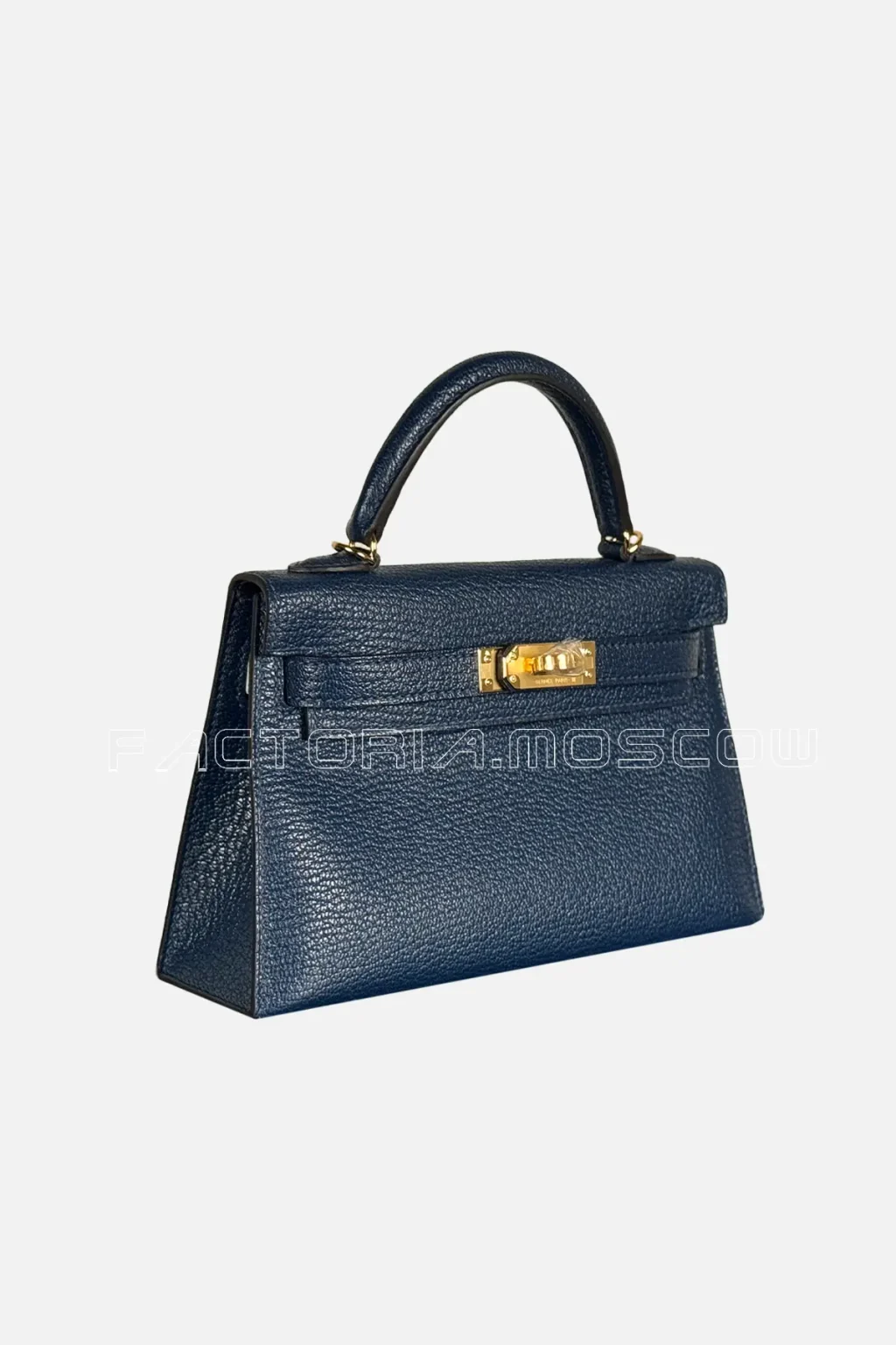 Hermes Kelly Mini II 20 Chèvre Colour Bleu Sapphire GHW