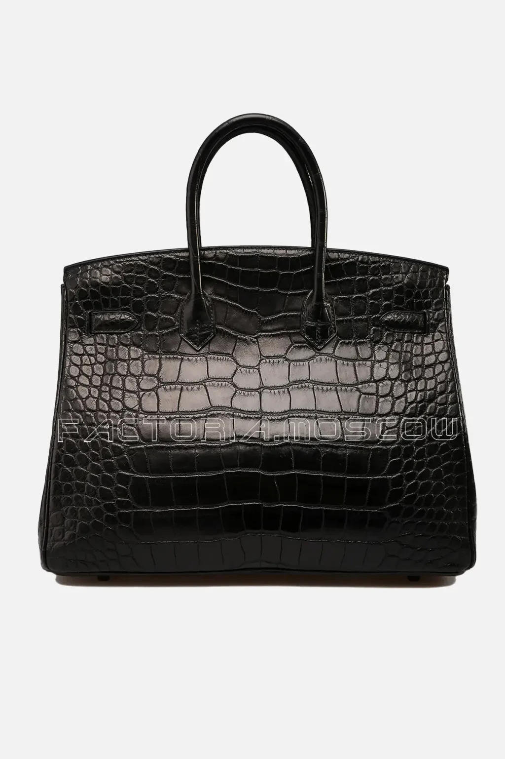 Hermes Limited Edition Birkin 35 So Black Alligator Black Hardware
