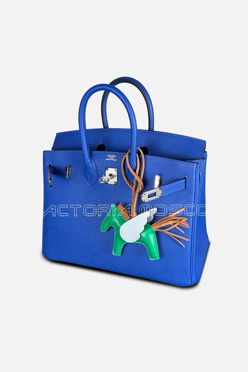 Hermes Birkin 25 Epsom Colour Blue Zellige PHW