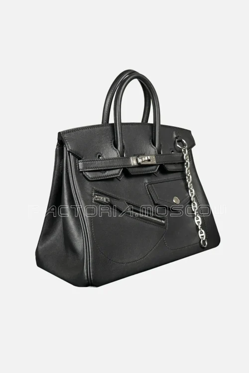 Hermès Birkin 25 Rock Volupto Black PHW