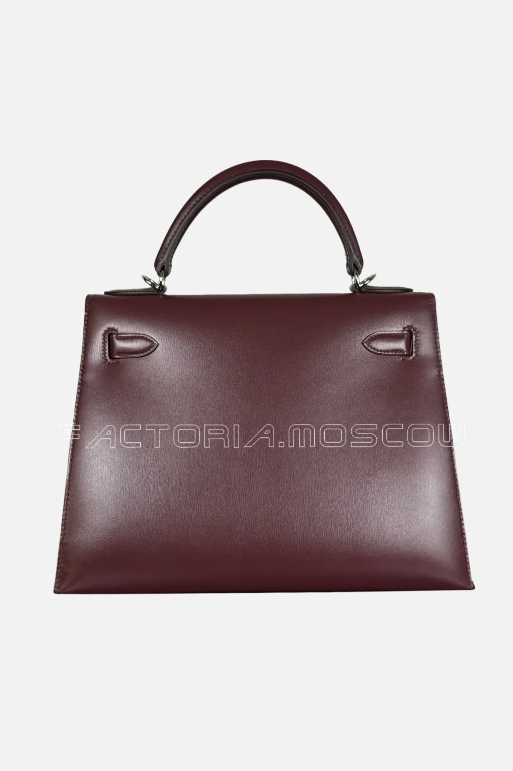Hermes Kelly Sellier Box Calf Colour Rouge H PHW