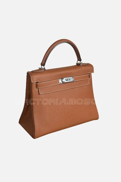 Hermès Kelly Retourne 28 Togo Colour GHW Palladium