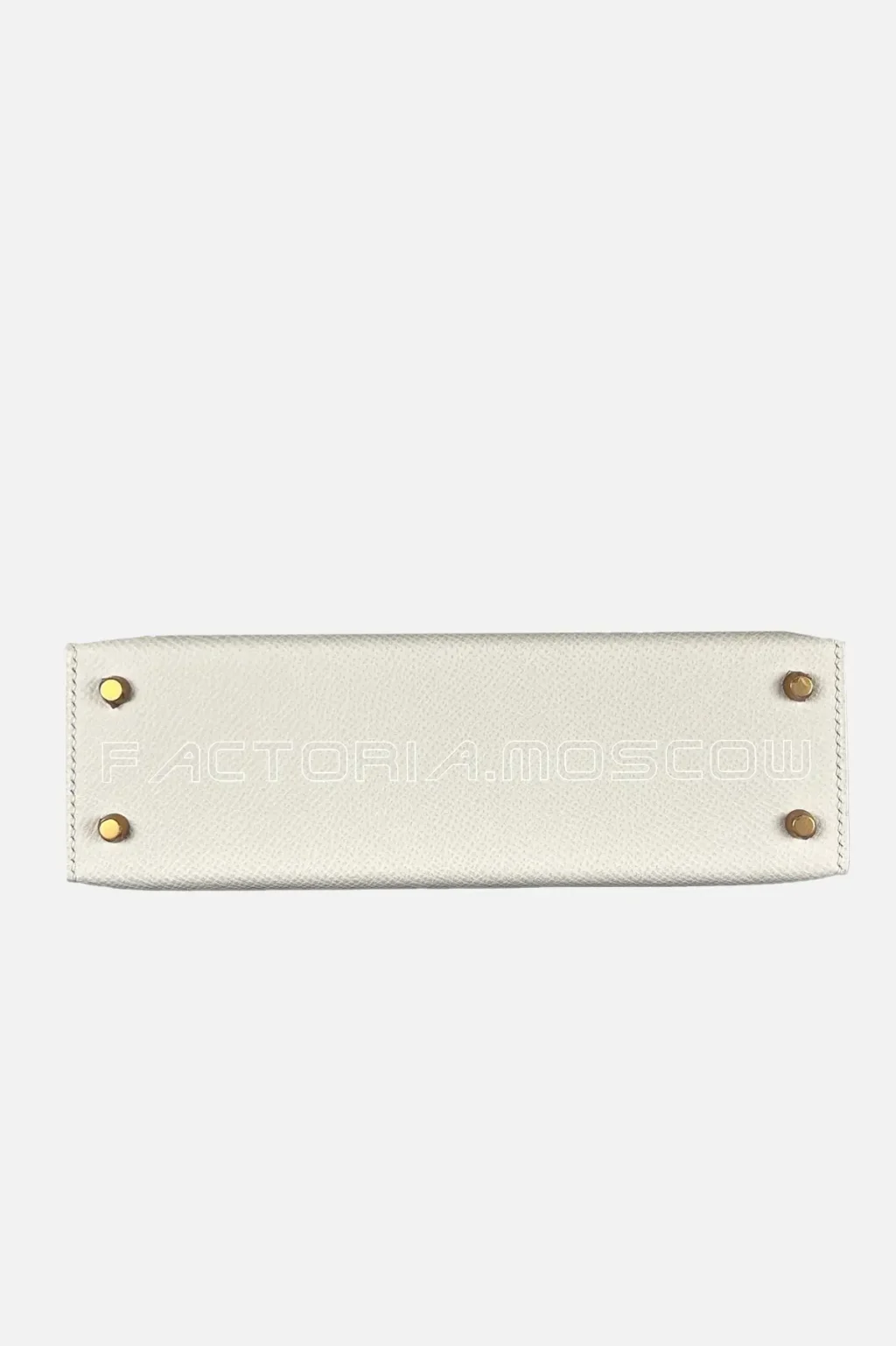 Hermes Kelly Mini 20 Epsom Colour Craie GHW