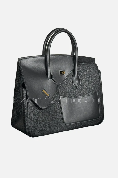 Hermes Birkin En Desordre 30 Togo/Swift Colour Black GHW