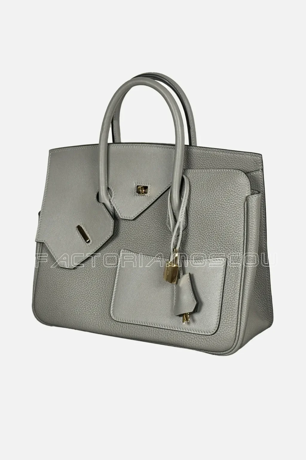 Hermes Birkin En Desordre 30 Togo/Swift Colour Gris Meyer GHW
