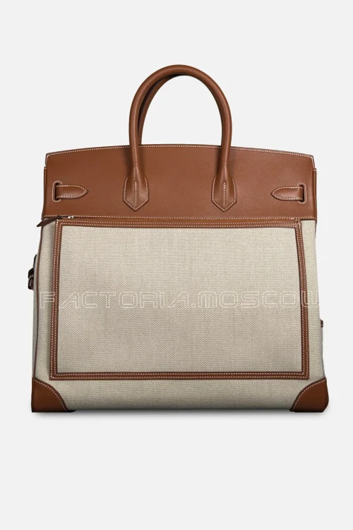 Hermes Birkin HAC 40 Swift/Toile H Colour GHW PHW