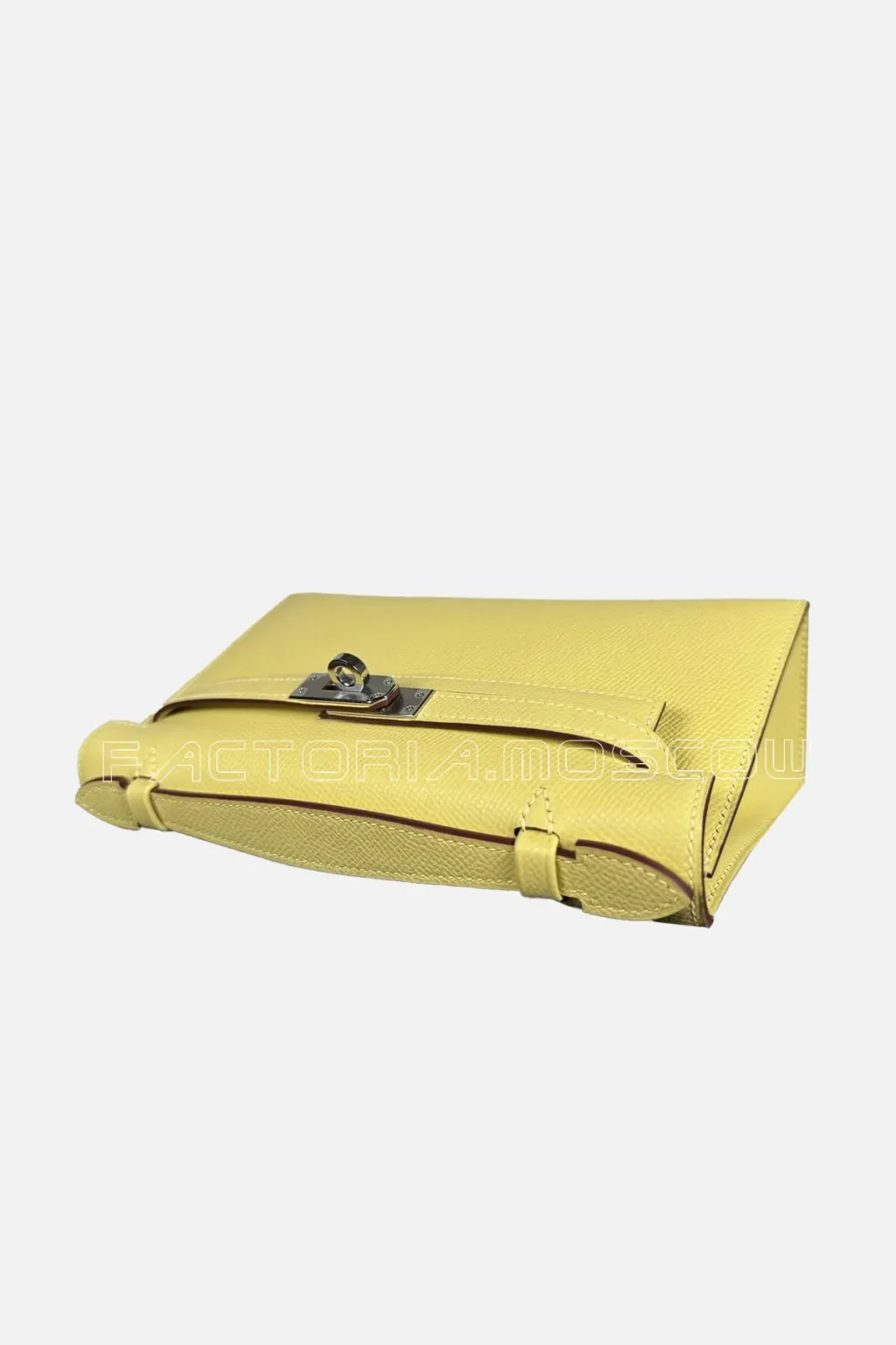 Hermes Kelly Pouchette Epsom Colour Jaune Poussin PHW