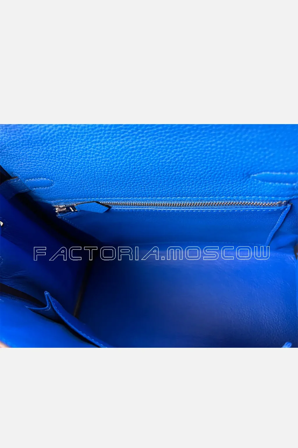 Hermes Kelly Retourne 25 Togo Colour Blue Hydra PHW