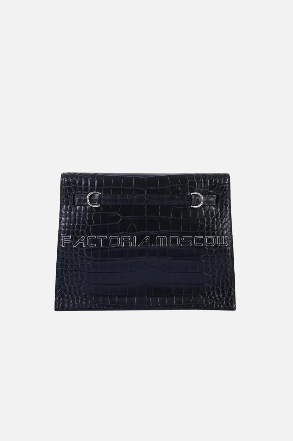 Hermes Kelly Danse II Matte Black Alligator PHW