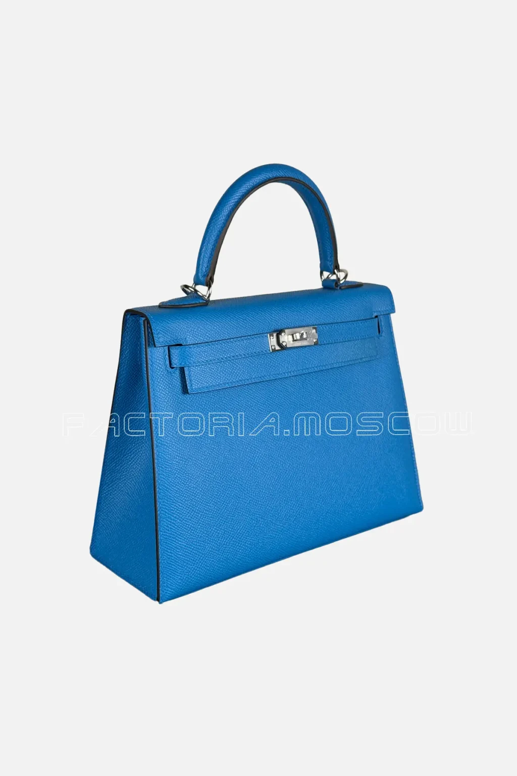 Hermes Kelly Sellier 25 Epsom Colour Blue France PHW