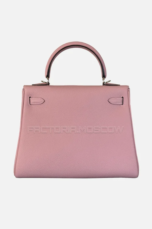 Hermes Kelly Retourne 25 Togo Colour Rose Sakura PHW