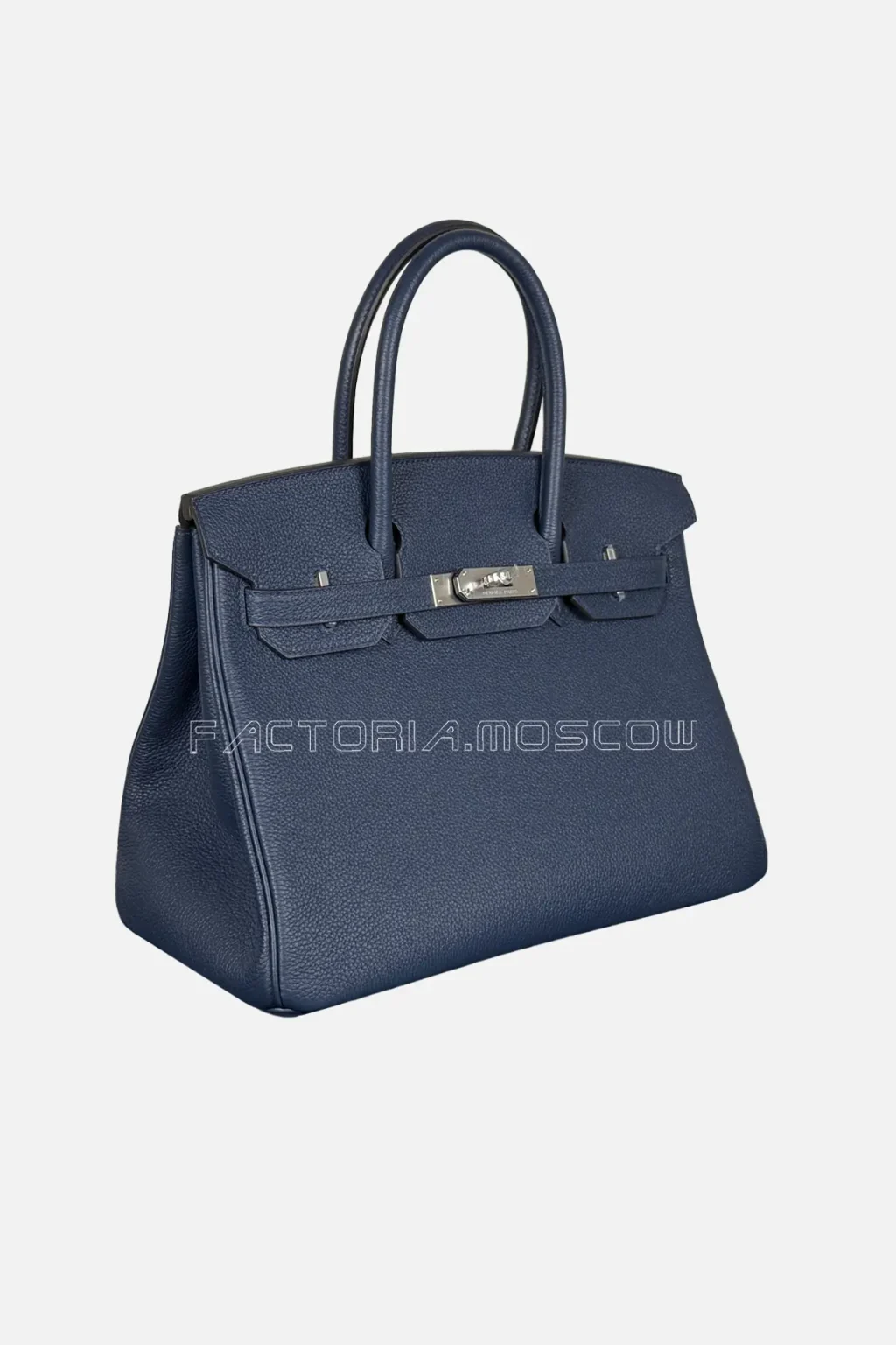Hermes HSS Birkin 30 Togo Bleu Sapphire/Gris Mouette Hardware PHW