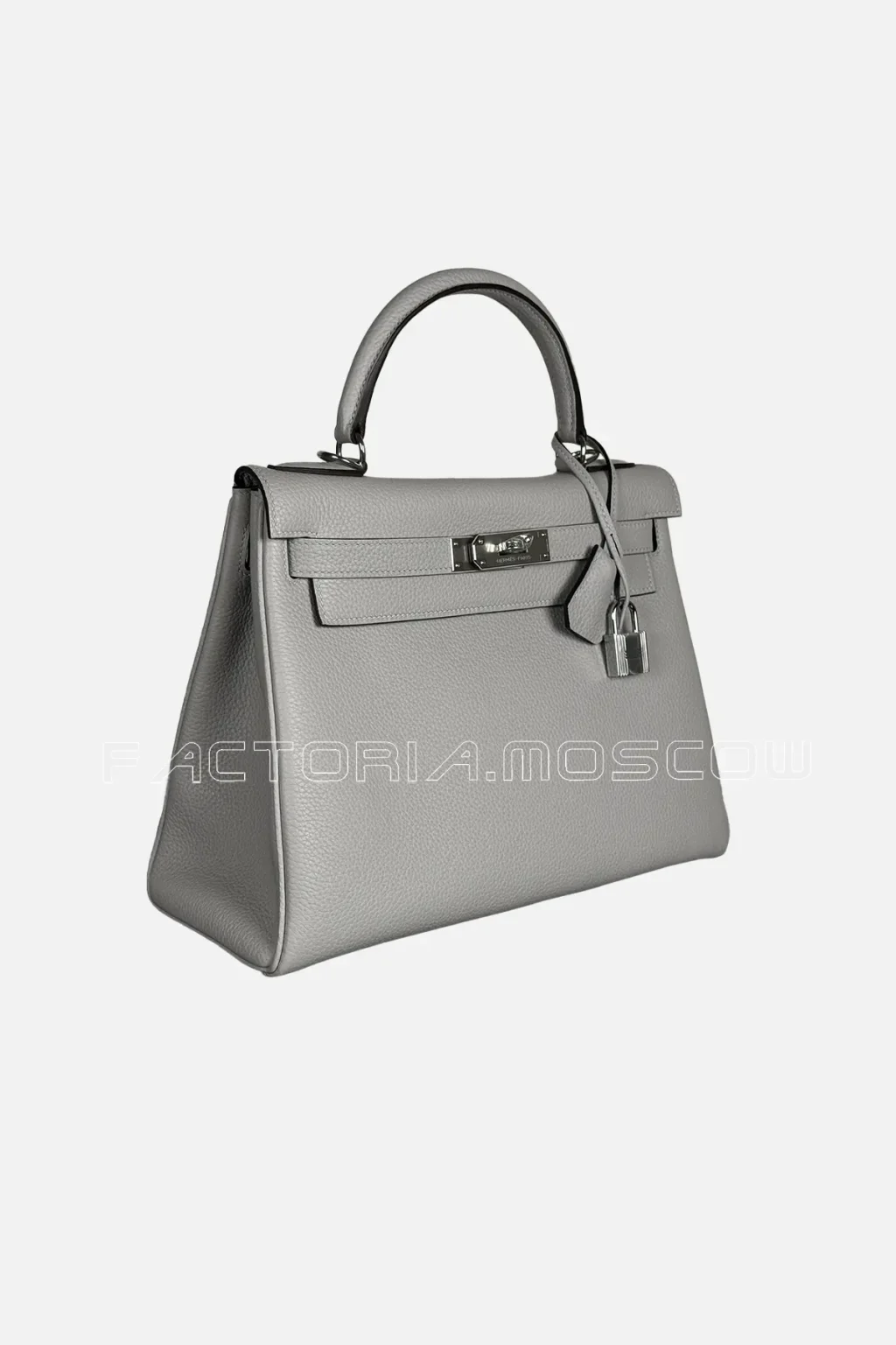 Hermes Kelly Retourne 28 Togo Colour Blue Glacier PHW
