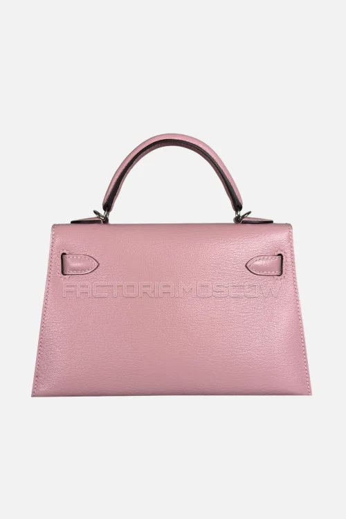 Hermes Kelly Mini 20 Chevre Colour Rose Sakura Hardware PHW