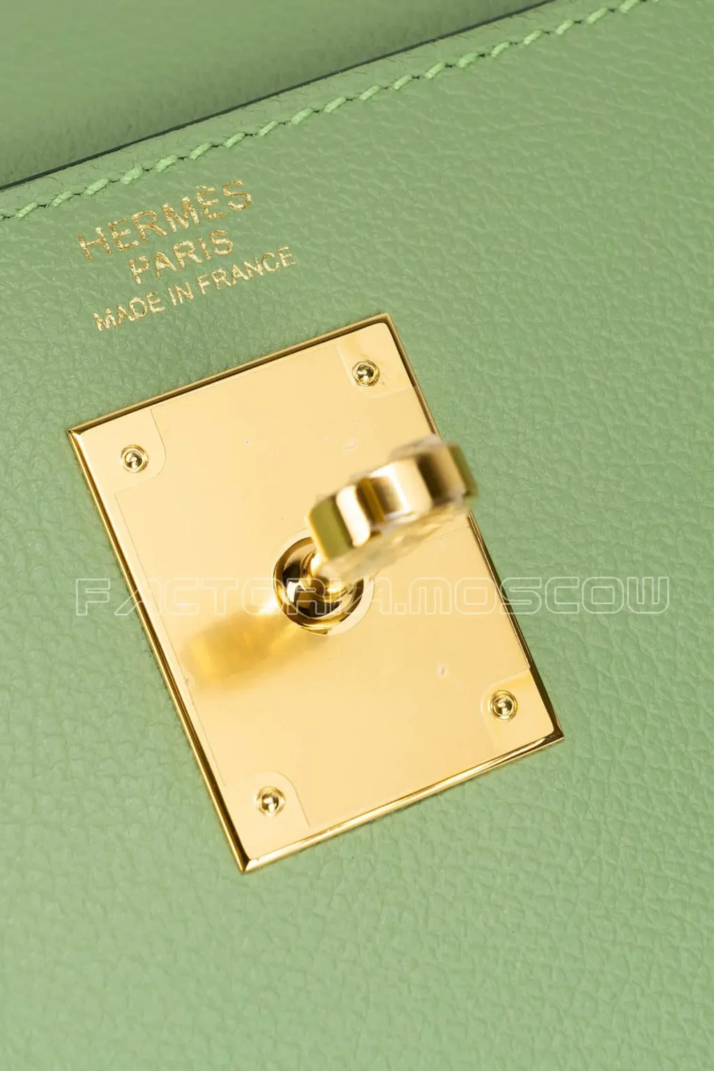 Hermes Kelly Retourne 32 Evercolor Vert Qriquete GHW