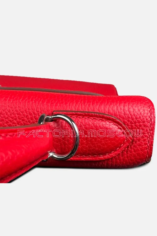 Hermes Kelly Retourne 28 Togo Colour Rouge de coeur PHW