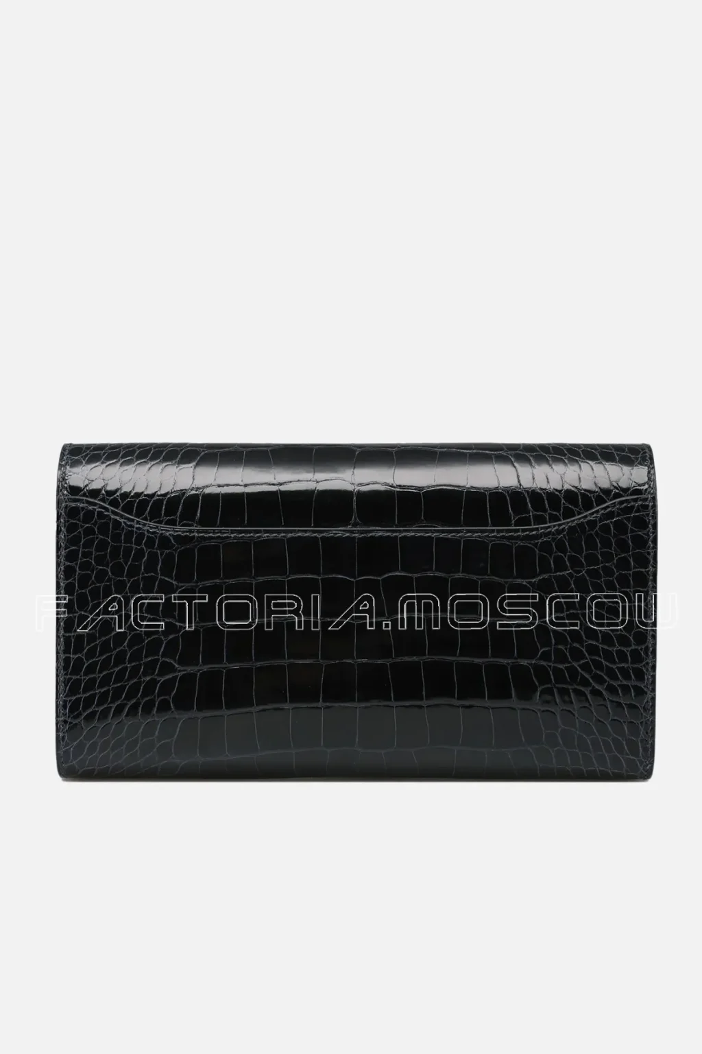 Hermes Constance Wallet Alligator lisse Blue Marine Hardware Ghw