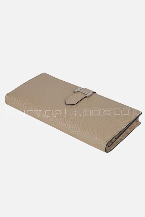 Hermes Bearn long wallet Epsom Trench Hardware Phw