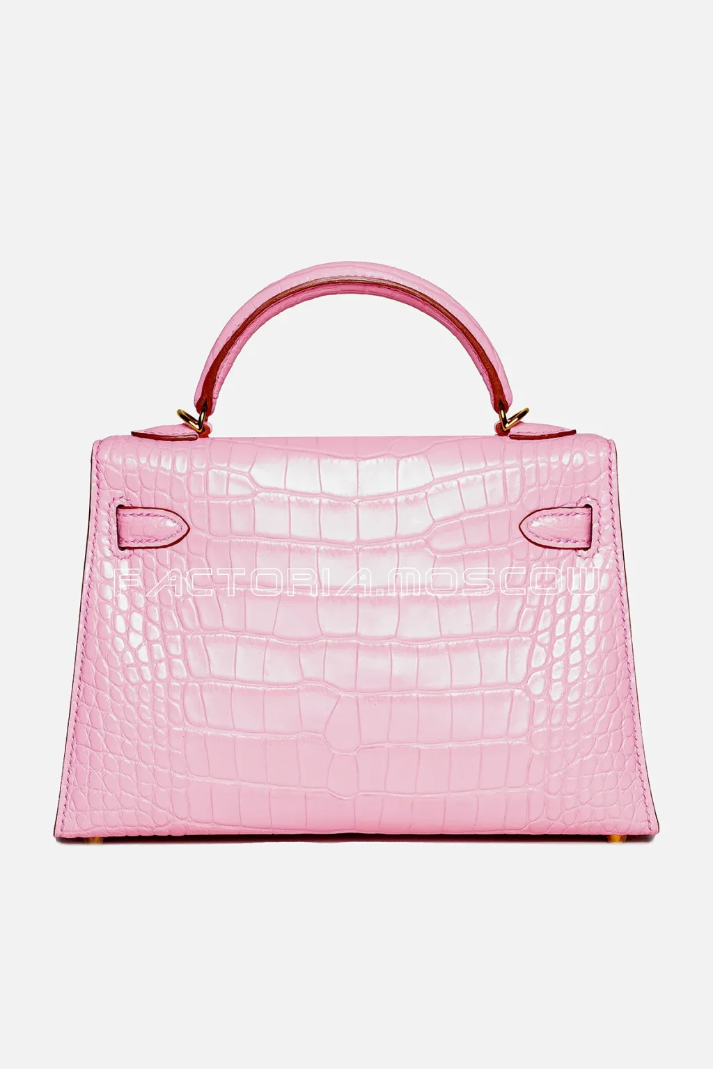 Hermes Kelly mini ll 20 Alligator matte Colour 5Р Bubblegum GHW