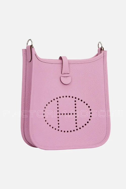 Hermès Evelyne TPM Mini Clemence Mauve Sylvestre PHW