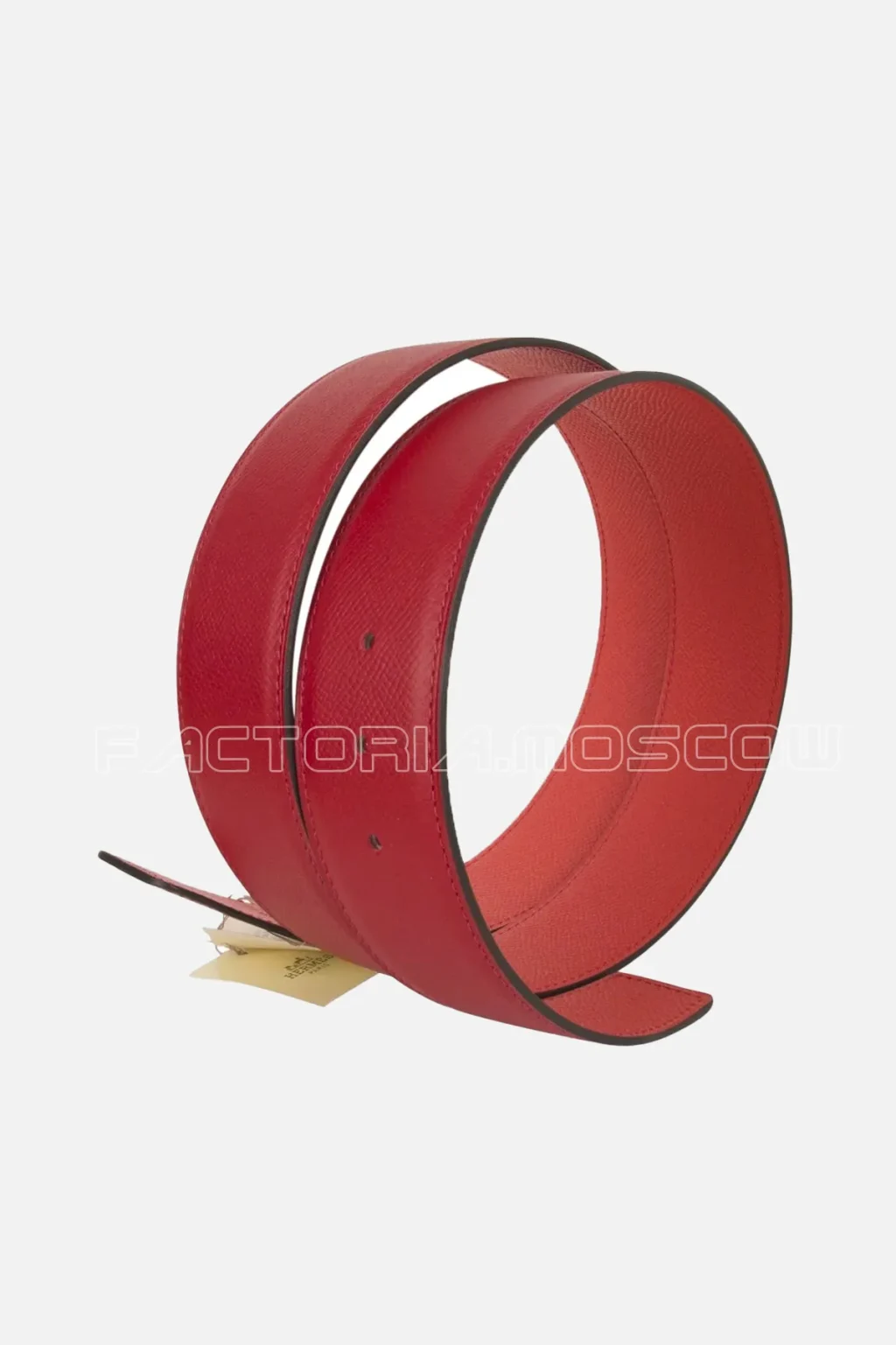 Hermes Belt Constance 42mm Rouge Casaque/Rose Jaipur Brushed Palladium