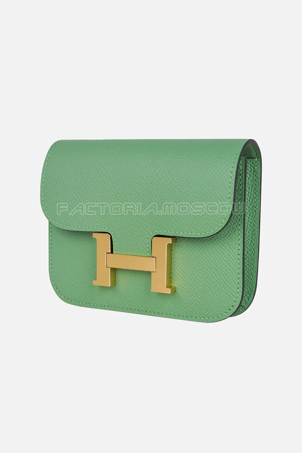 Hermes Constance Slim Epsom leather Vert Criquete Hardware Ghw