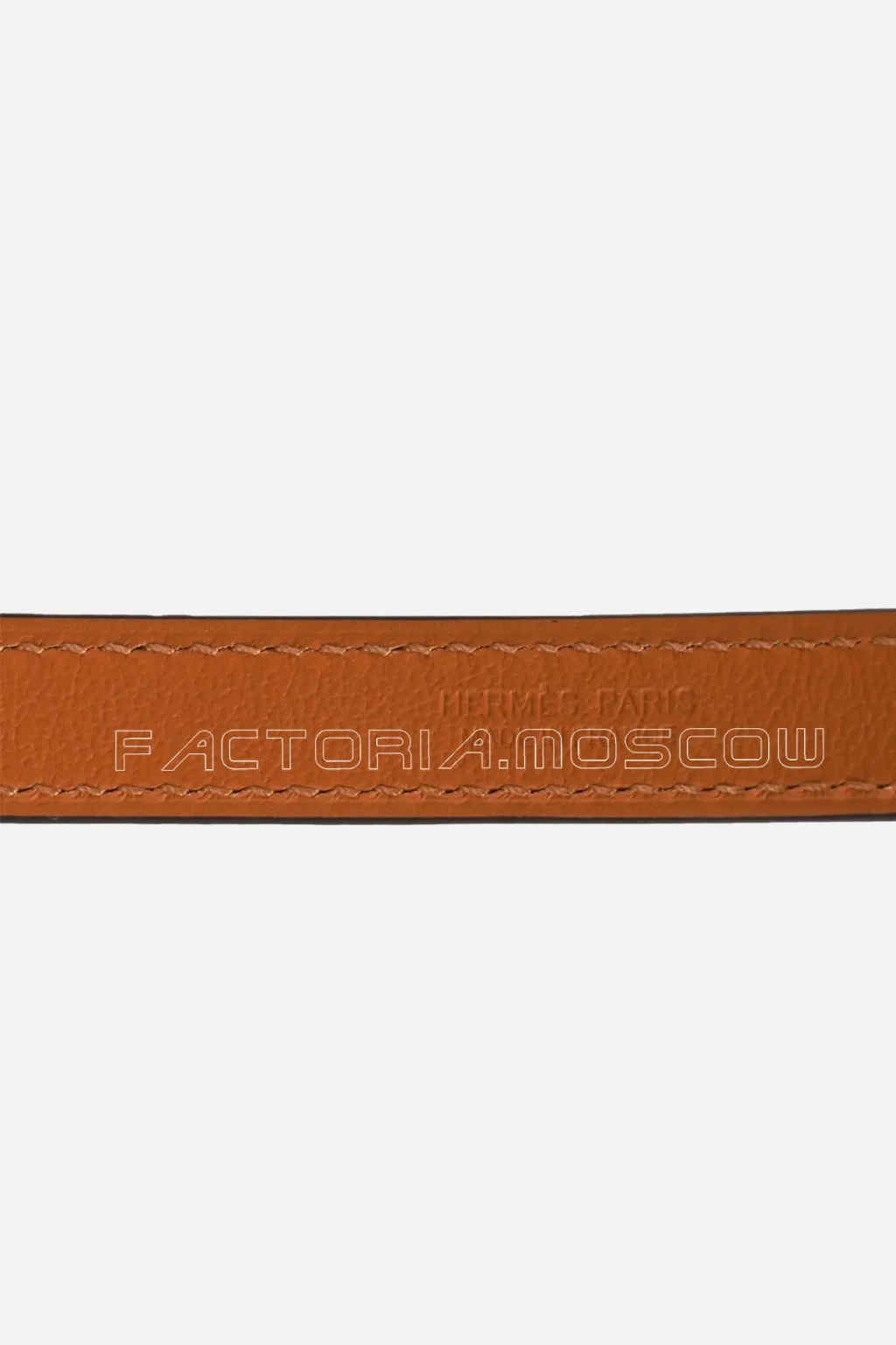 Hermès Pop H Belt 15mm Craie Epsom Rose Gold 105cm