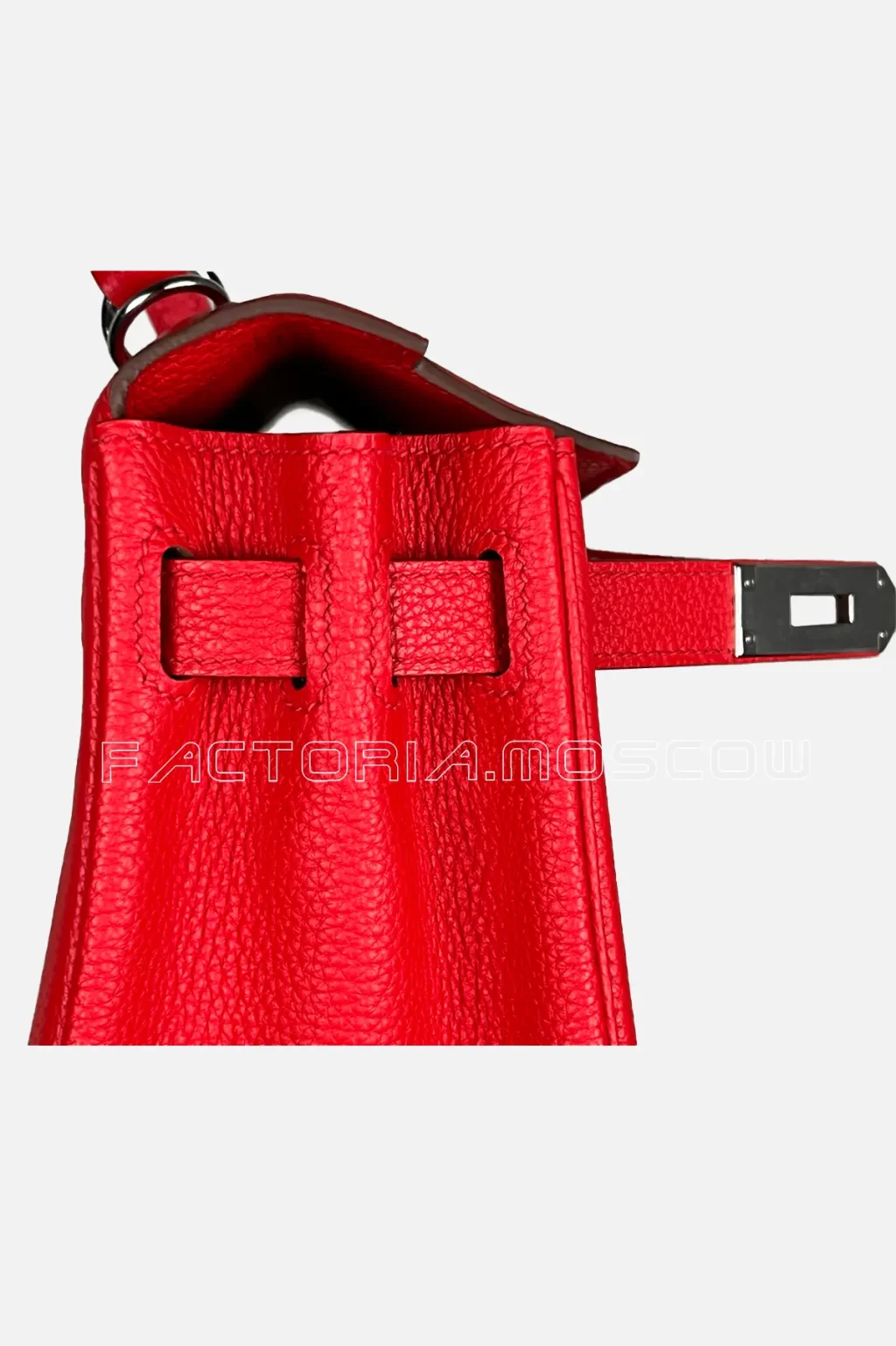 Hermes Kelly Retourne 28 Togo Colour Rouge de coeur PHW