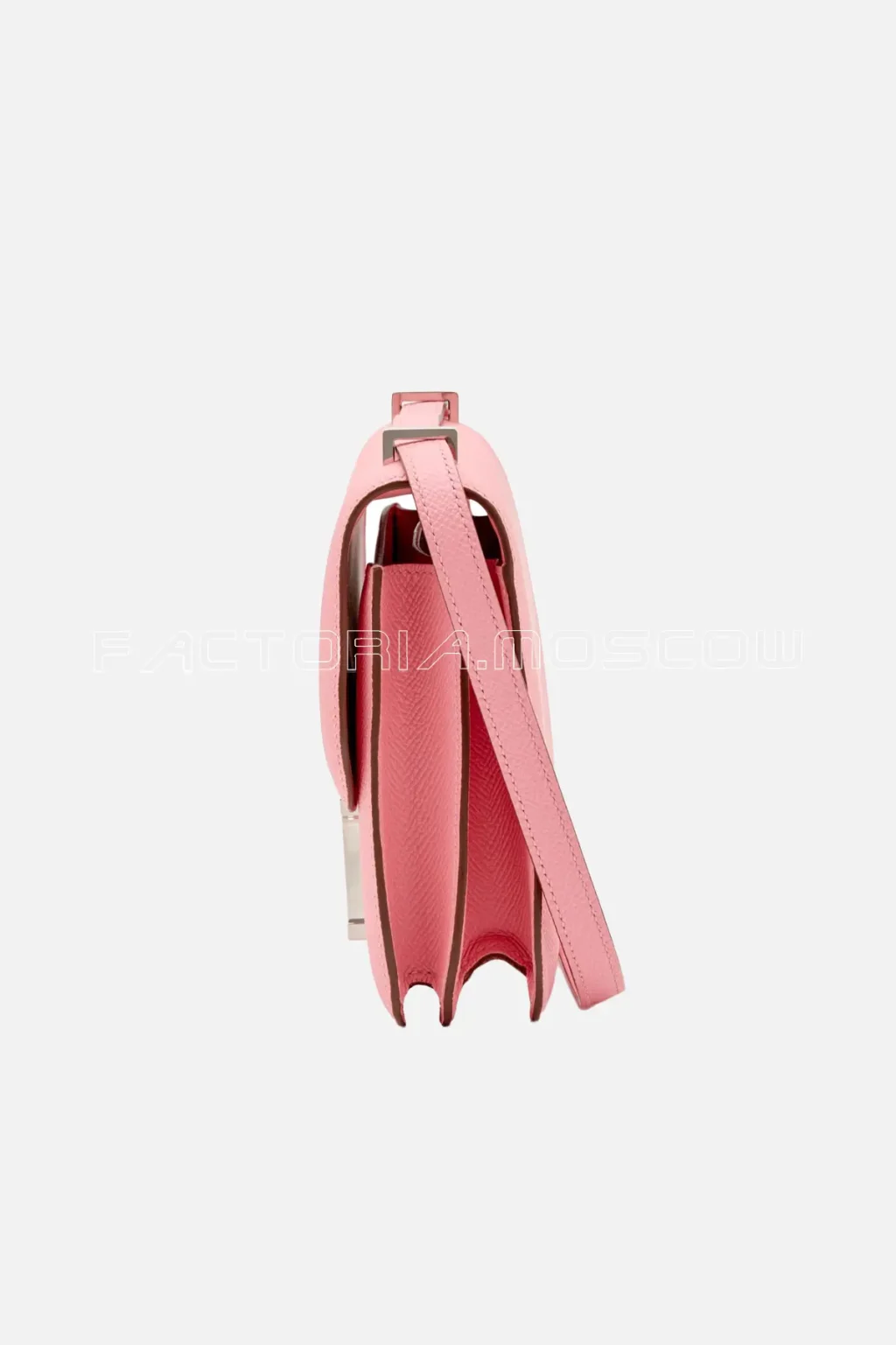 Hermès Mini Constance 18 Epsom Rose Confetti PHW