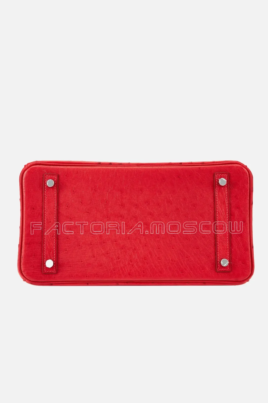 Hermes Rouge Vif Ostrich Birkin 30 PHW