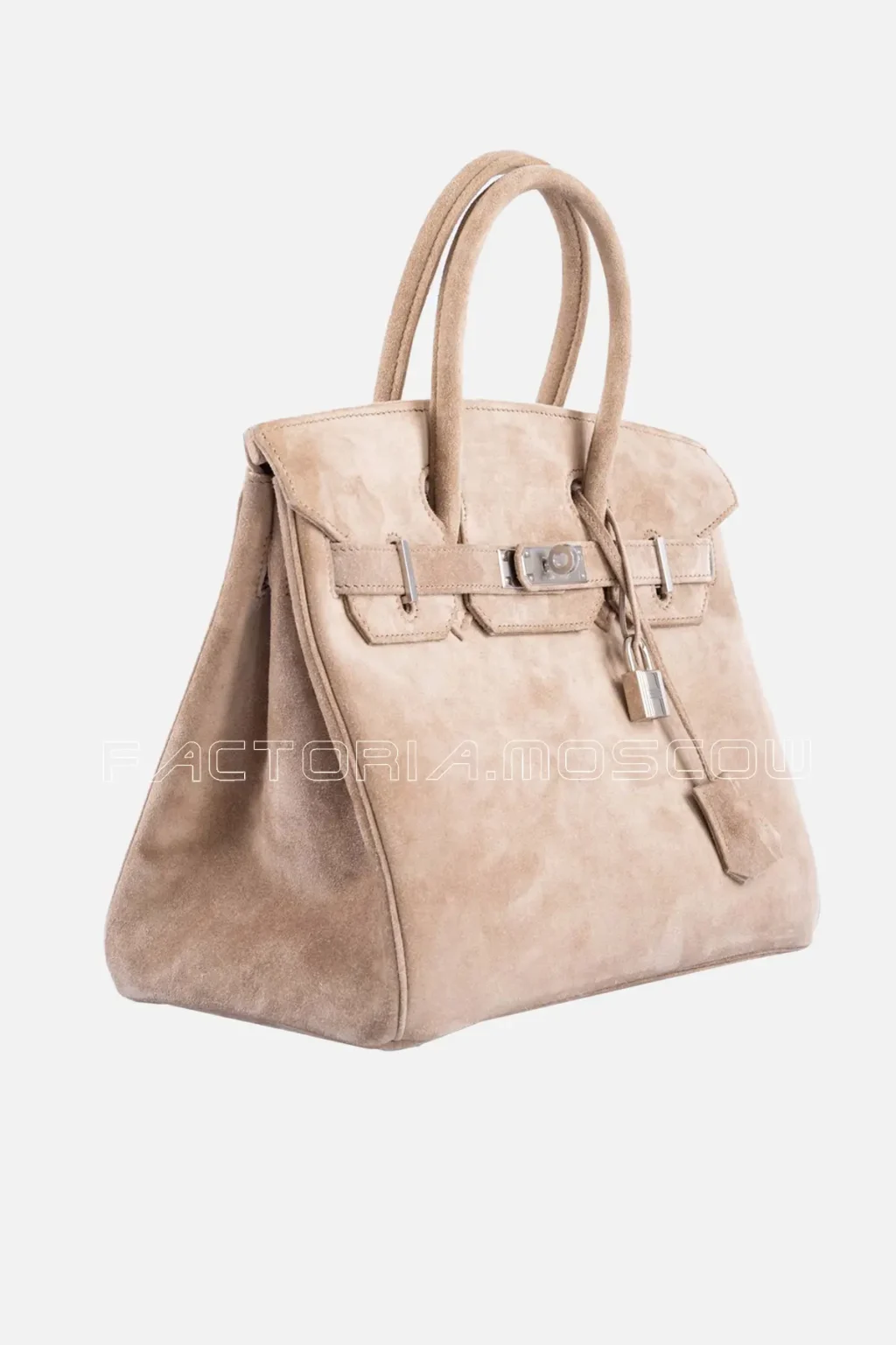 Hermes Birkin 30 Gris Perle Doblis PHW