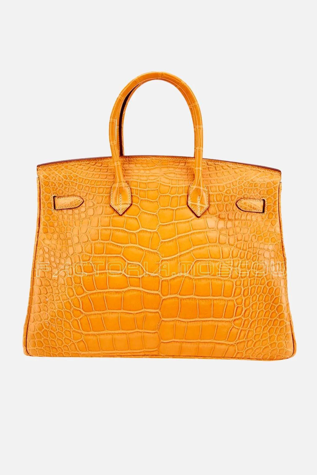 Hermès Birkin 35 Matte Alligator Colour Paille PHW