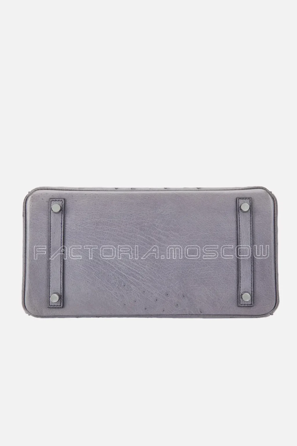 Hermes Birkin 30 Gris Agate Ostrich PHW