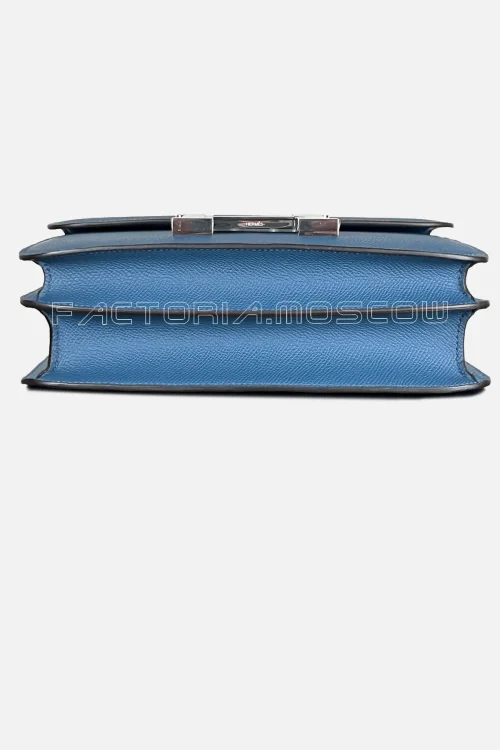 Hermes Constance 24 Epsom Colour Blue Agate PHW